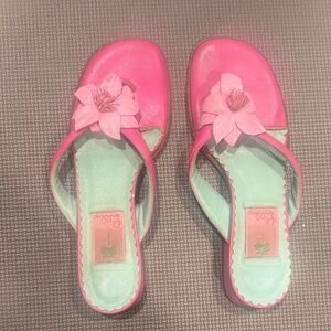 Pink Lilly Pulitzer Sandals